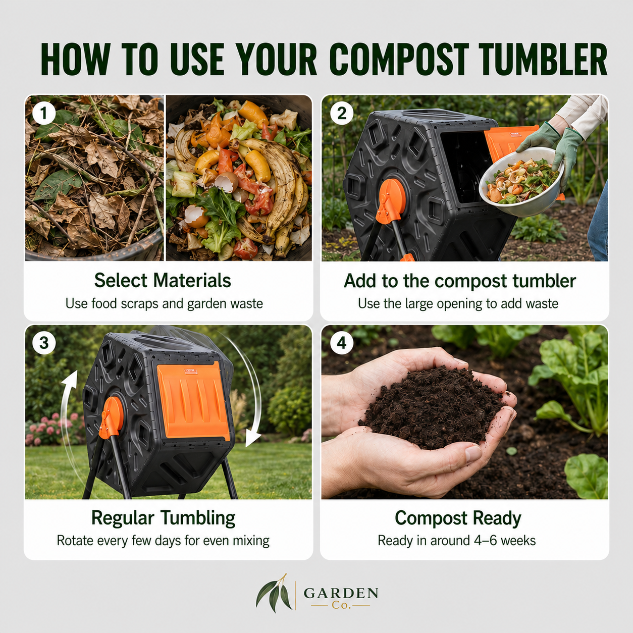 Description of how composting works