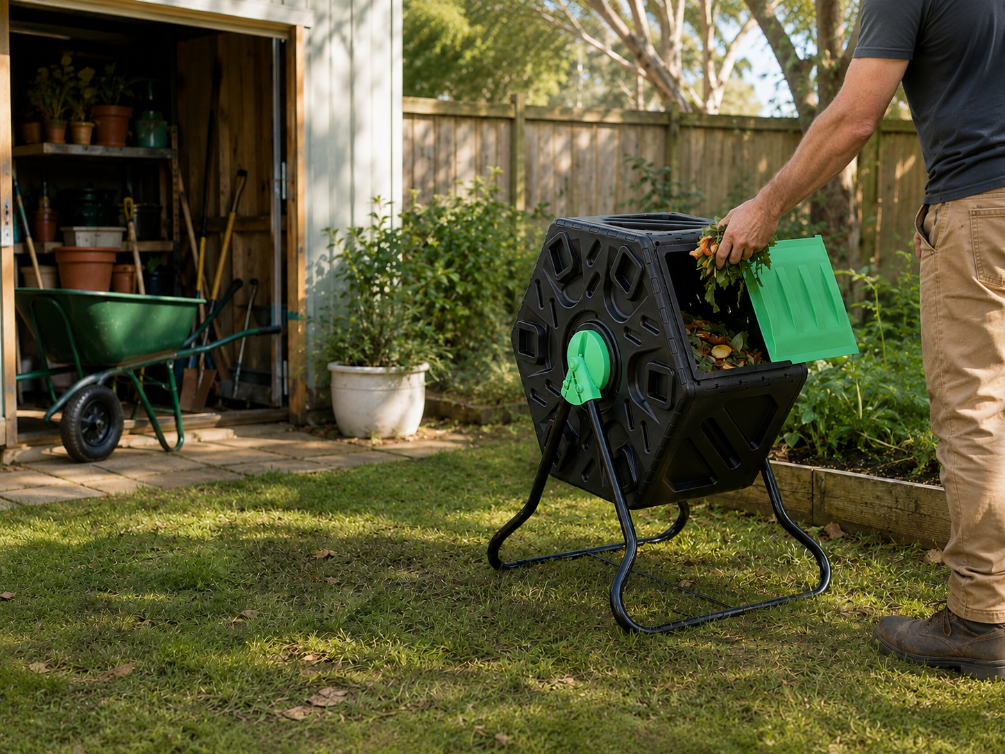 Compost Bins and Worm Farms