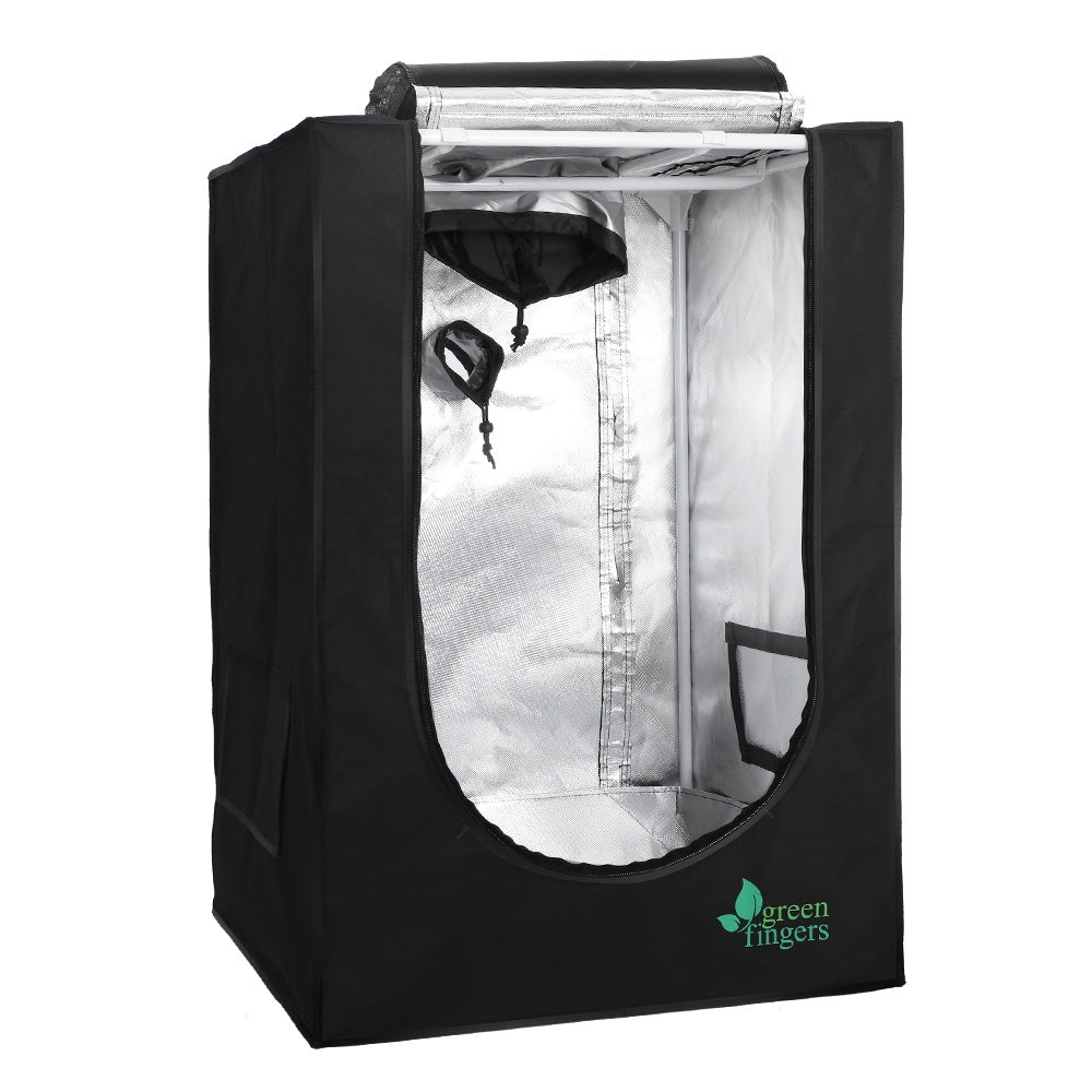 Green Fingers Grow Tent 60x60x90CM Hydroponics Kit Indoor Plant Room System